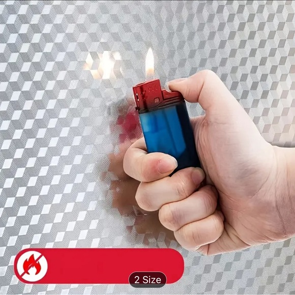 1pc Kitchen Oil Resistant Sticker, Fire Resistant High Temperature Wall Sticker - Picture 4 of 10